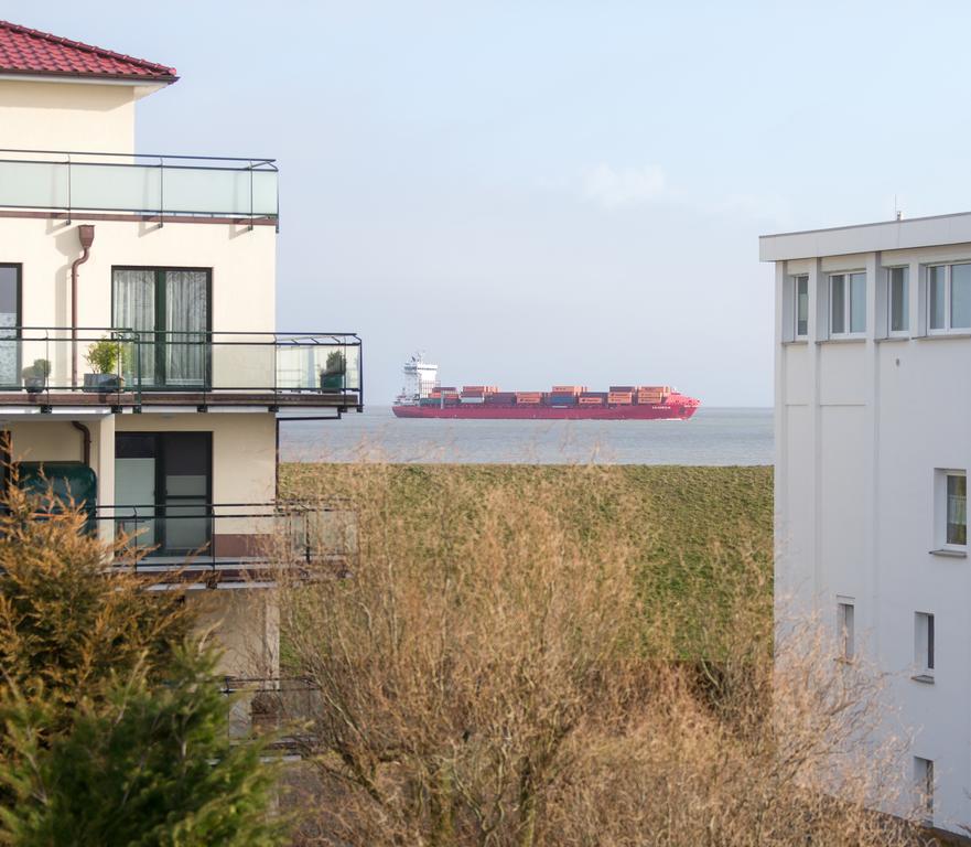 Ferienwohnung Mit Meerblick Grimmershoernbucht คุกซ์ฮาเวน ภายนอก รูปภาพ
